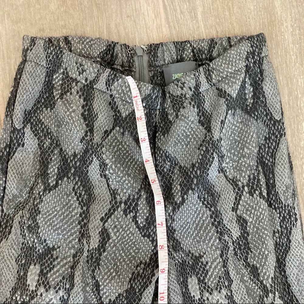 Zadig and Voltaire Snake Trousers - Picture 8 of 9